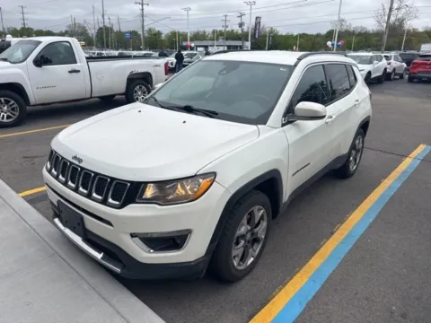 White 2021 Jeep Compass Limited for sale in Davison, MI