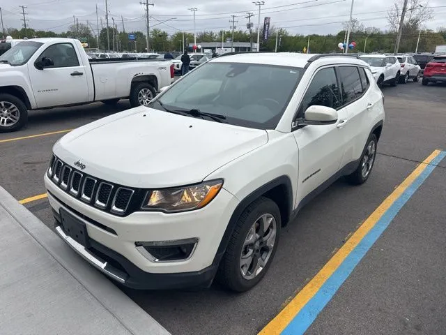White 2021 Jeep Compass Limited for sale in Davison, MI