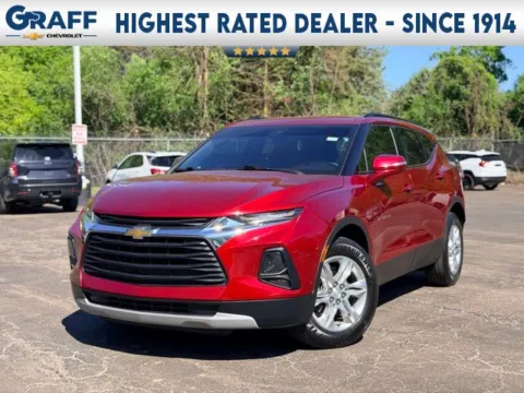 Red 2021 Chevrolet Blazer LT for sale in Davison, MI