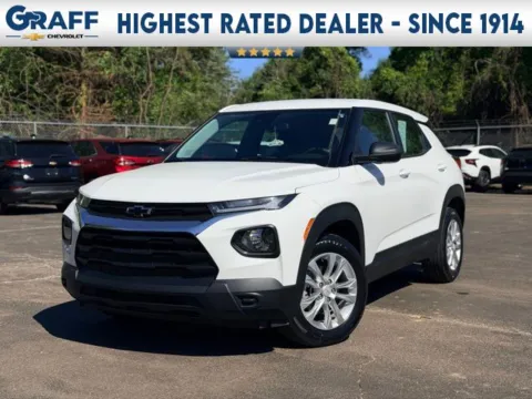 White 2022 Chevrolet TrailBlazer LS for sale in Davison, MI