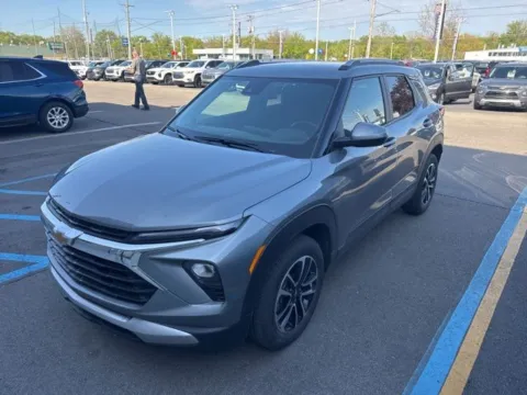 Gray 2024 Chevrolet TrailBlazer LT for sale in Davison, MI