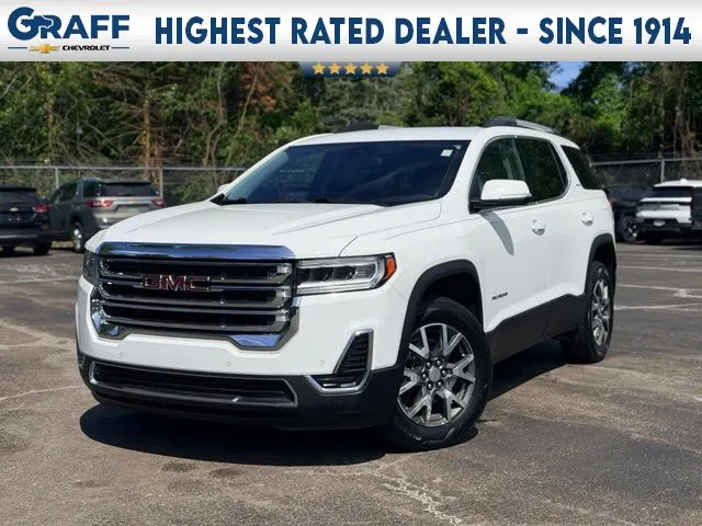 White 2022 GMC Acadia SLE for sale in Davison, MI