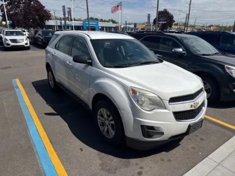 White 2015 Chevrolet Equinox LS for sale in Davison, MI