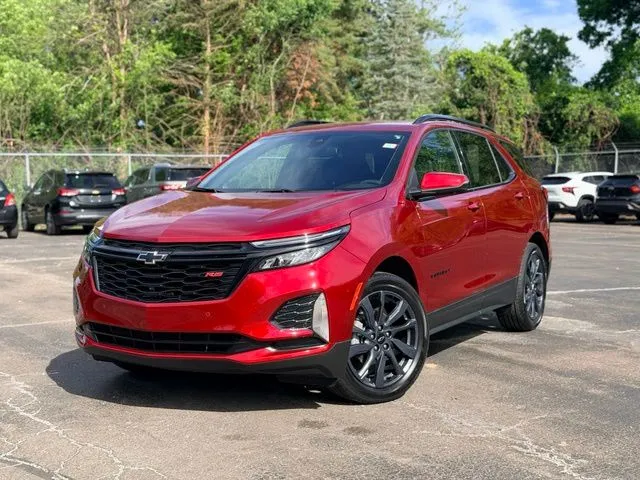 Red 2024 Chevrolet Equinox RS for sale in Davison, MI