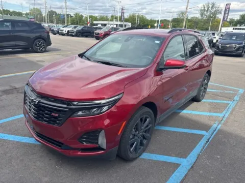 Red 2024 Chevrolet Equinox RS for sale in Davison, MI