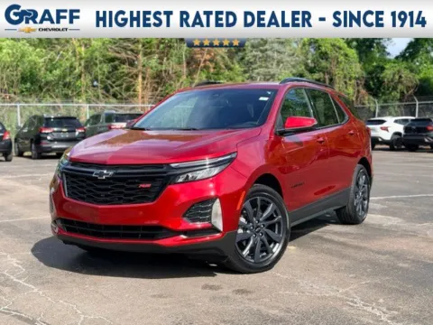 Red 2024 Chevrolet Equinox RS for sale in Davison, MI