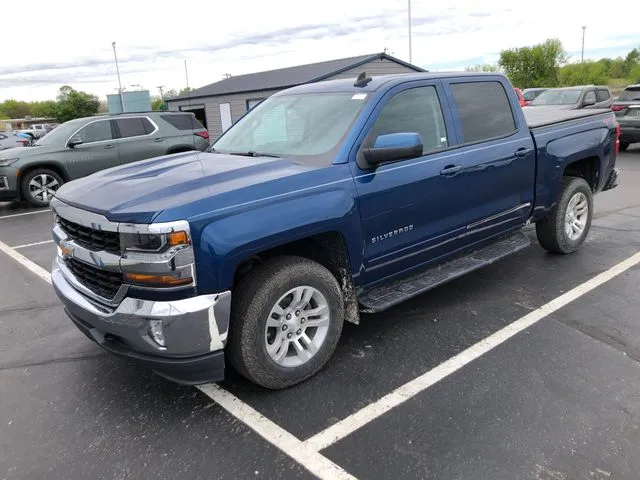 Blue 2017 Chevrolet Silverado 1500 LT for sale in Davison, MI