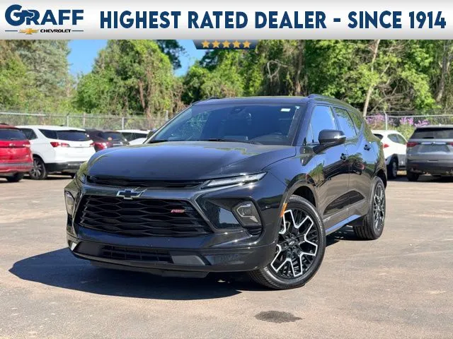 Black 2023 Chevrolet Blazer RS for sale in Davison, MI