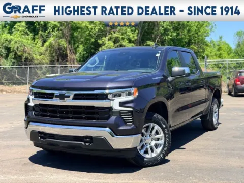 Gray 2024 Chevrolet Silverado 1500 LT for sale in Davison, MI