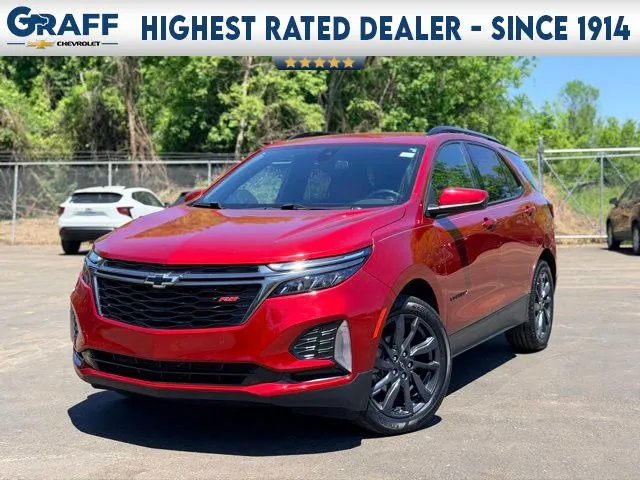 Red 2023 Chevrolet Equinox RS for sale in Davison, MI