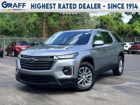 Gray 2023 Chevrolet Traverse LT for sale in Davison, MI