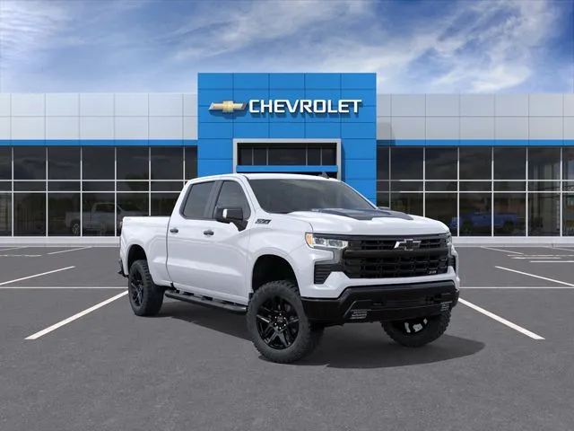 White 2026 Chevrolet Silverado 1500 LT Trail Boss for sale in Davison, MI