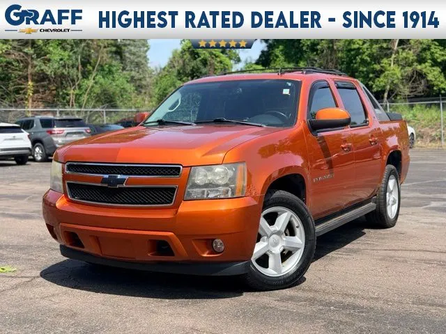 Orange 2008 Chevrolet Avalanche 1500 LT for sale in Davison, MI