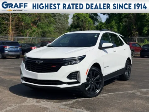 White 2024 Chevrolet Equinox RS for sale in Davison, MI