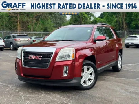 Red 2012 GMC Terrain SLT-1 for sale in Davison, MI