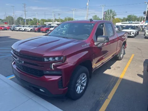 Red 2022 Chevrolet Silverado 1500 LTD RST for sale in Davison, MI