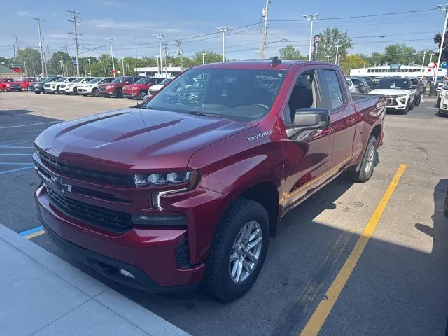 Red 2022 Chevrolet Silverado 1500 LTD RST for sale in Davison, MI