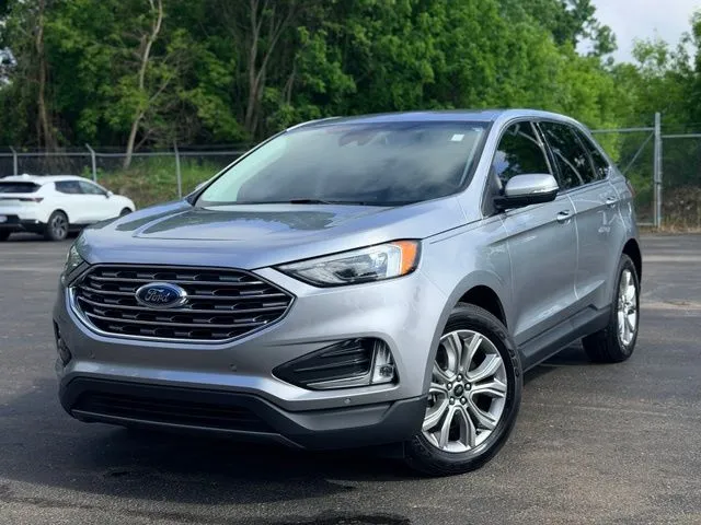 Silver 2023 Ford Edge Titanium for sale in Davison, MI