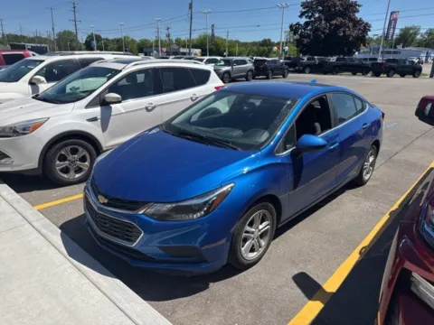 Blue 2018 Chevrolet Cruze LT for sale in Davison, MI