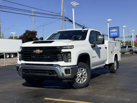 White 2026 Chevrolet Silverado 2500 HD Work Truck for sale in Davison, MI