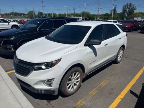 White 2021 Chevrolet Equinox LS for sale in Davison, MI