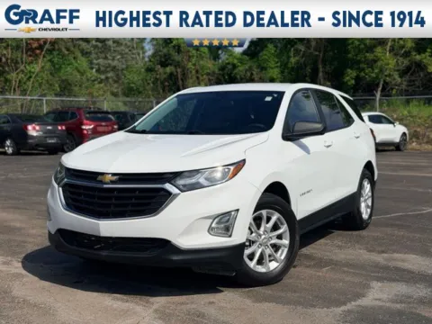 White 2021 Chevrolet Equinox LS for sale in Davison, MI