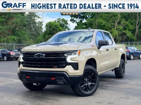 Beige 2023 Chevrolet Silverado 1500 LT Trail Boss for sale in Davison, MI