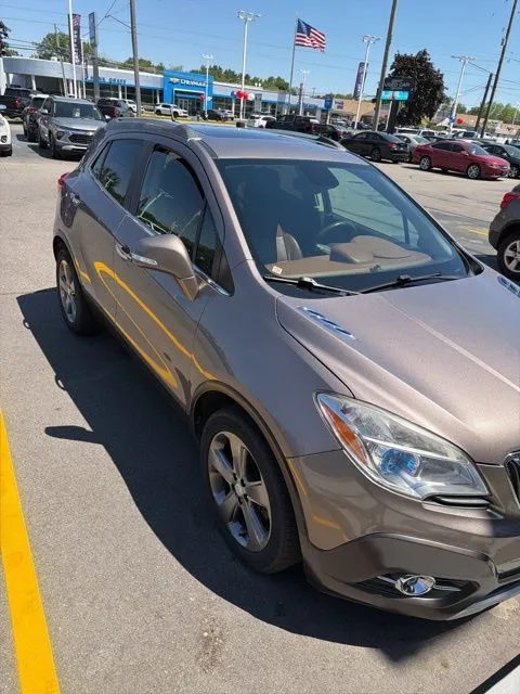 Silver 2014 Buick Encore Leather for sale in Davison, MI