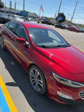 Red 2021 Chevrolet Malibu LT for sale in Davison, MI