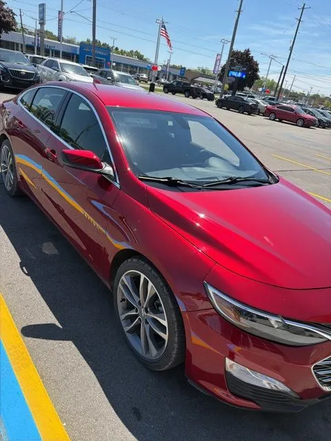 Red 2021 Chevrolet Malibu LT for sale in Davison, MI