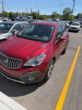 Red 2014 Buick Encore Premium for sale in Davison, MI