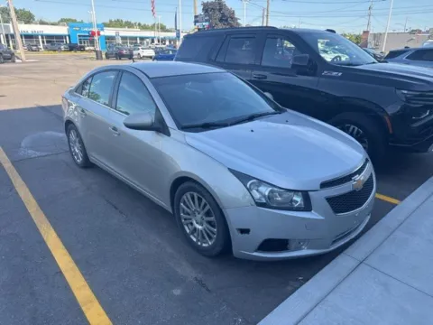 Silver 2014 Chevrolet Cruze ECO for sale in Davison, MI
