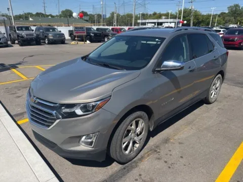 Gray 2018 Chevrolet Equinox Premier for sale in Davison, MI