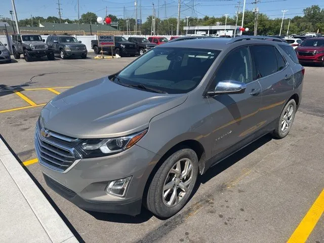 Gray 2018 Chevrolet Equinox Premier for sale in Davison, MI