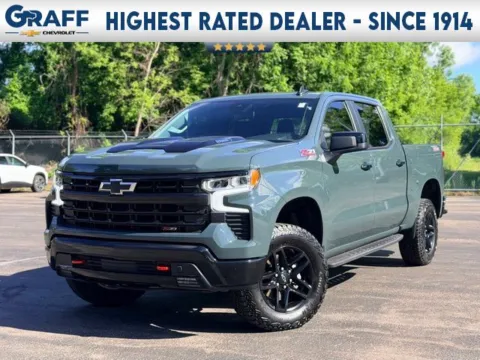 Gray 2025 Chevrolet Silverado 1500 LT Trail Boss for sale in Davison, MI