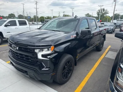 Black 2024 Chevrolet Silverado 1500 RST for sale in Davison, MI