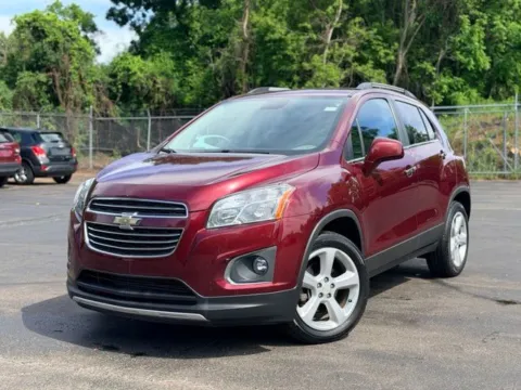 Red 2016 Chevrolet Trax LTZ for sale in Davison, MI