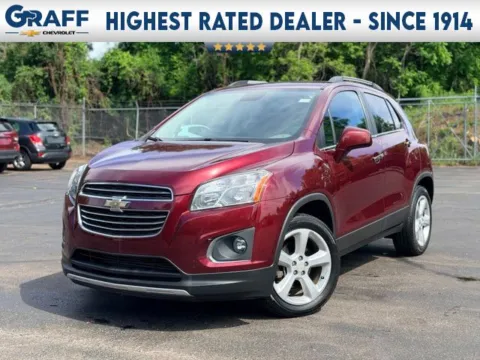 Red 2016 Chevrolet Trax LTZ for sale in Davison, MI