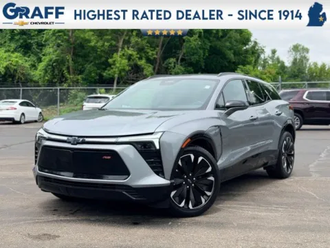 Gray 2024 Chevrolet Blazer EV RS for sale in Davison, MI