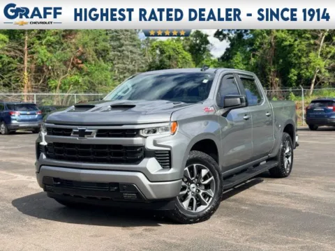 Gray 2023 Chevrolet Silverado 1500 RST for sale in Davison, MI