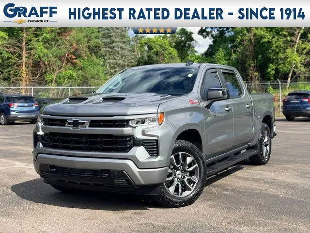 Gray 2023 Chevrolet Silverado 1500 RST for sale in Davison, MI
