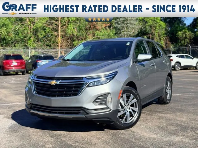 Gray 2024 Chevrolet Equinox LT for sale in Davison, MI