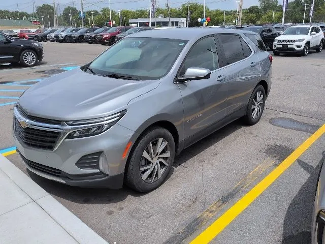 Gray 2024 Chevrolet Equinox LT for sale in Davison, MI