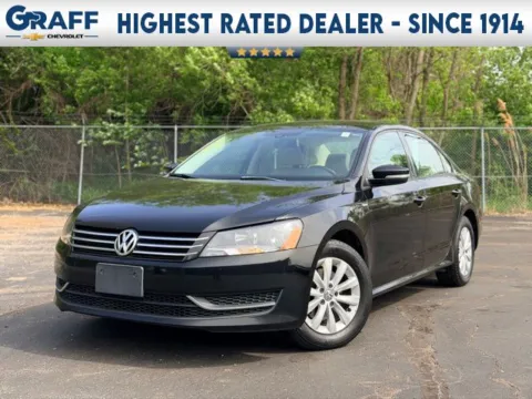 Black 2014 Volkswagen Passat 1.8T Wolfsburg Edition for sale in Davison, MI