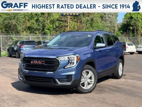 Blue 2024 GMC Terrain SLE for sale in Davison, MI