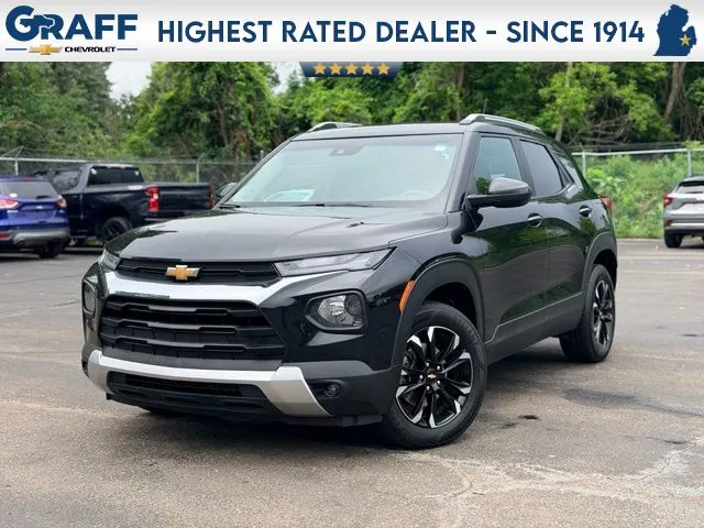 Black 2023 Chevrolet TrailBlazer LT for sale in Davison, MI