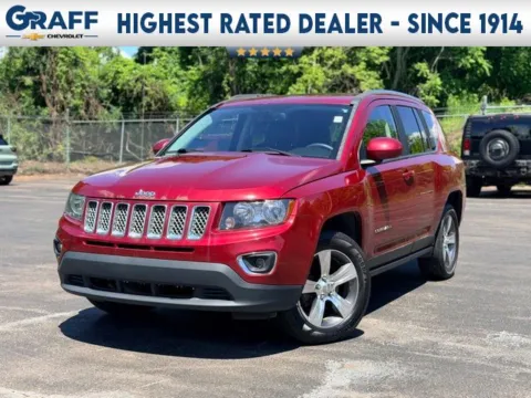 Red 2017 Jeep Compass Latitude for sale in Davison, MI