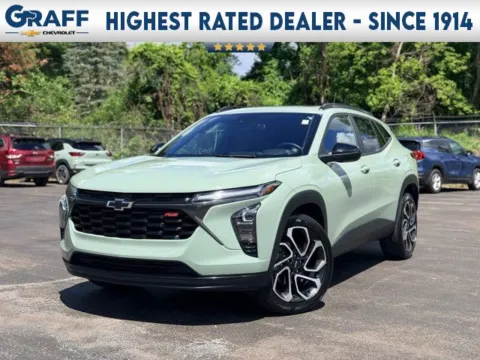 Green 2024 Chevrolet Trax 2RS for sale in Davison, MI