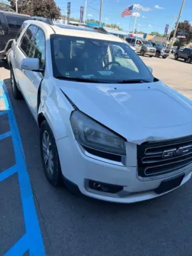 White 2014 GMC Acadia SLT-1 for sale in Davison, MI
