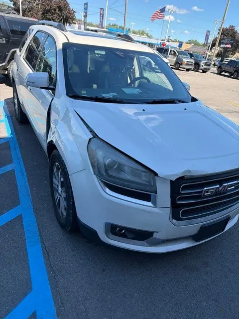 White 2014 GMC Acadia SLT-1 for sale in Davison, MI